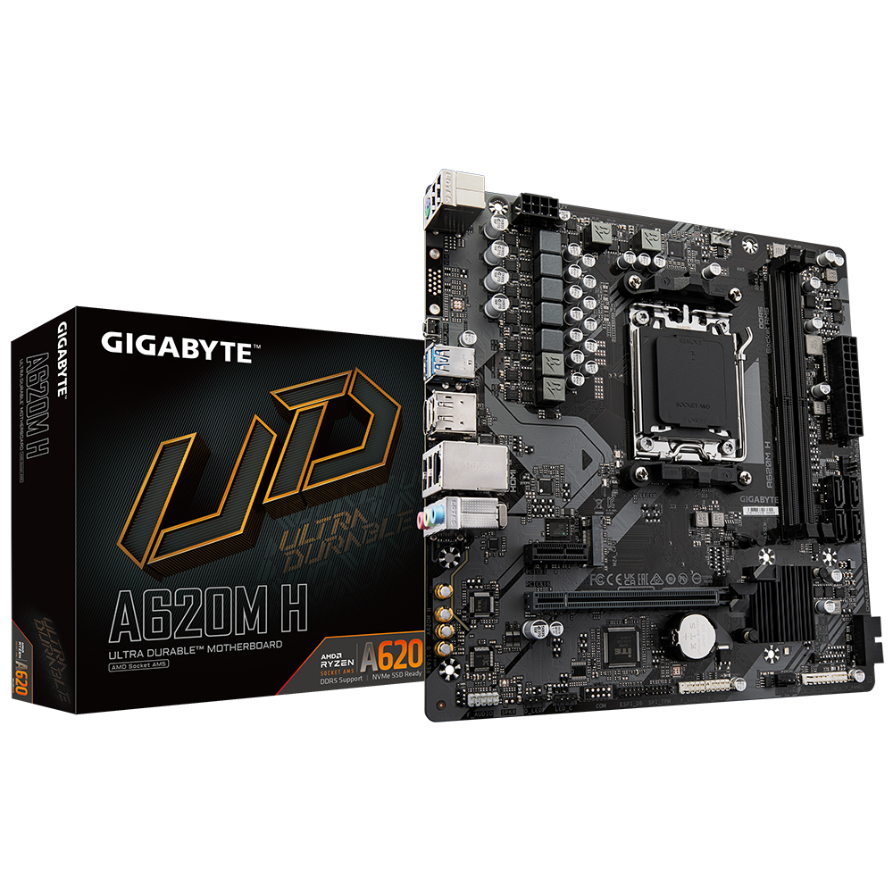 MOTHER GIGA A620M H AM5 D5 compatible Ryzen 7000 8000